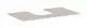 Hansgrohe-HG-Xevolos-E-Konsole-980-550-mit-Ausschnitt-mittig-fuer-Aufsatzwaschtisch-geschliffen-500-480-und-600-480-Sandbeige-Matt-54209780 gallery number 1